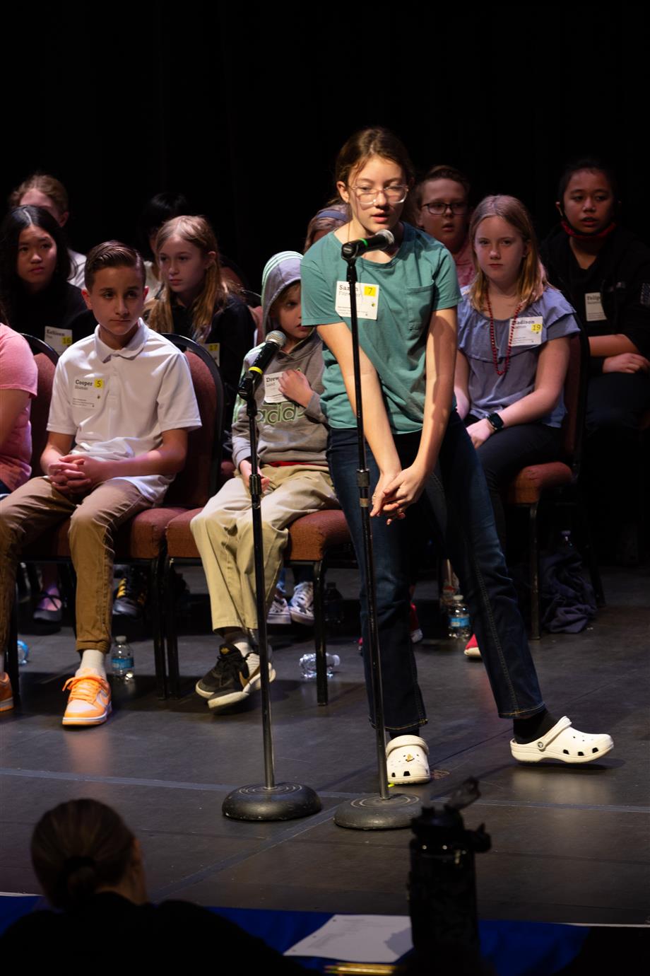 Chandler Unified spelling bee competitor